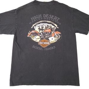 Vtg Harley Davidson Boise,Idaho tshirt Sz Large